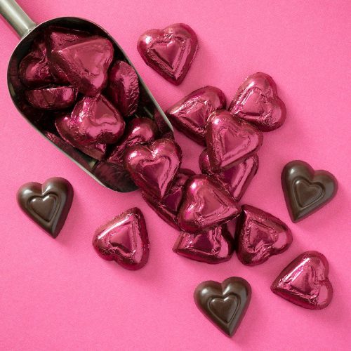 Dark Foiled Hearts SQ