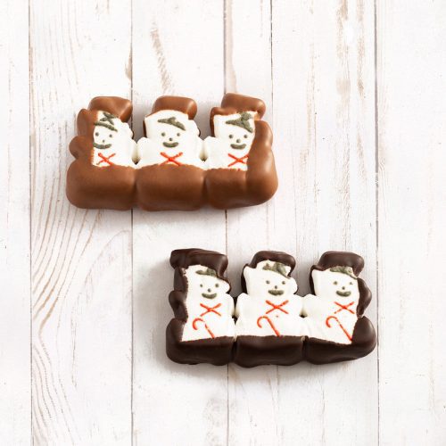 Dipped Marshmallow Snowmen MK